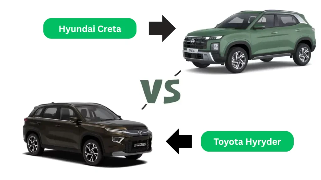 Hyundai Creta vs Toyota Hyryder Which Feature-Rich SUV Should You Pick Under Rs 20 Lakh